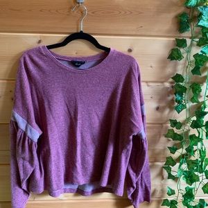 Burgundy Long Sleeve Sweater
